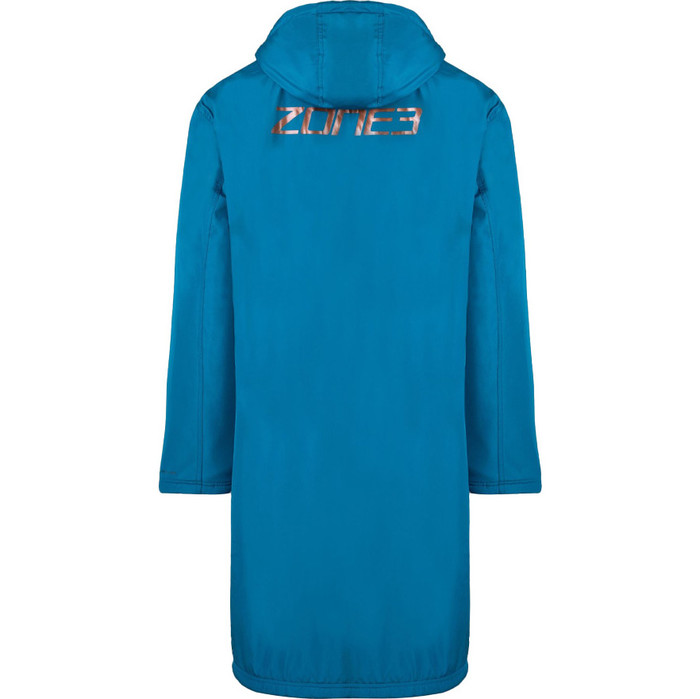 2024 Zone3 Recycelter Parka Zum Wechseln Robe CW23URPC - Teal / Cream / Copper